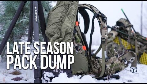 What's in Randy's Pack? | Late Season ELK Bag Dump!